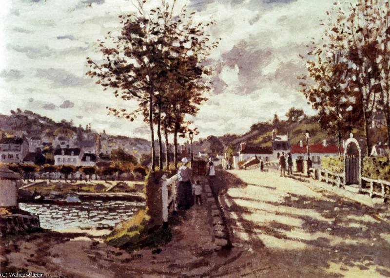 El Sena En Bougival — Claude Monet
