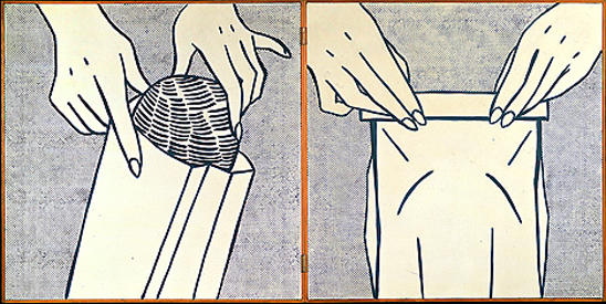 Bread In Bag — Roy Lichtenstein