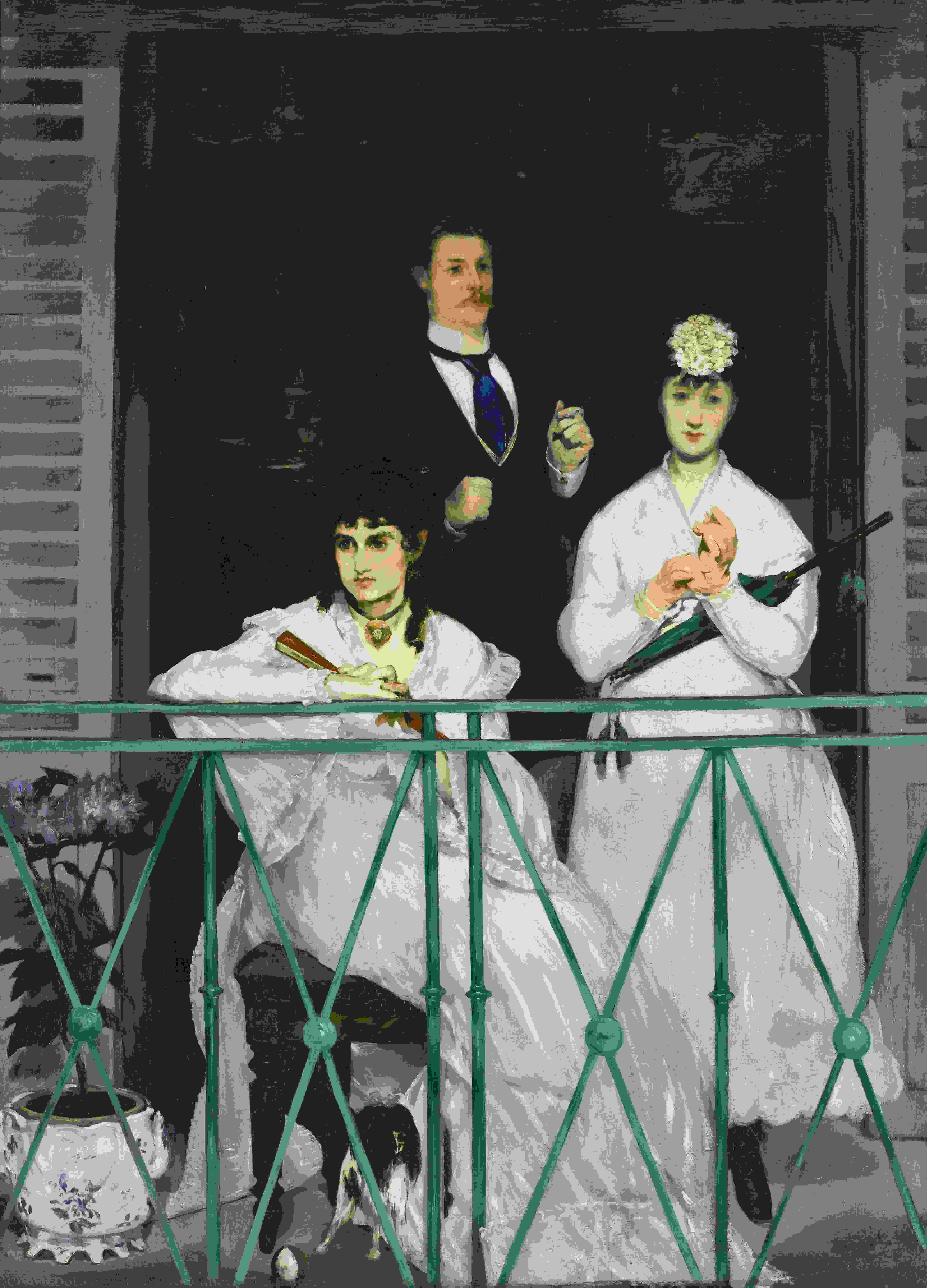 The Balcony — Édouard Manet