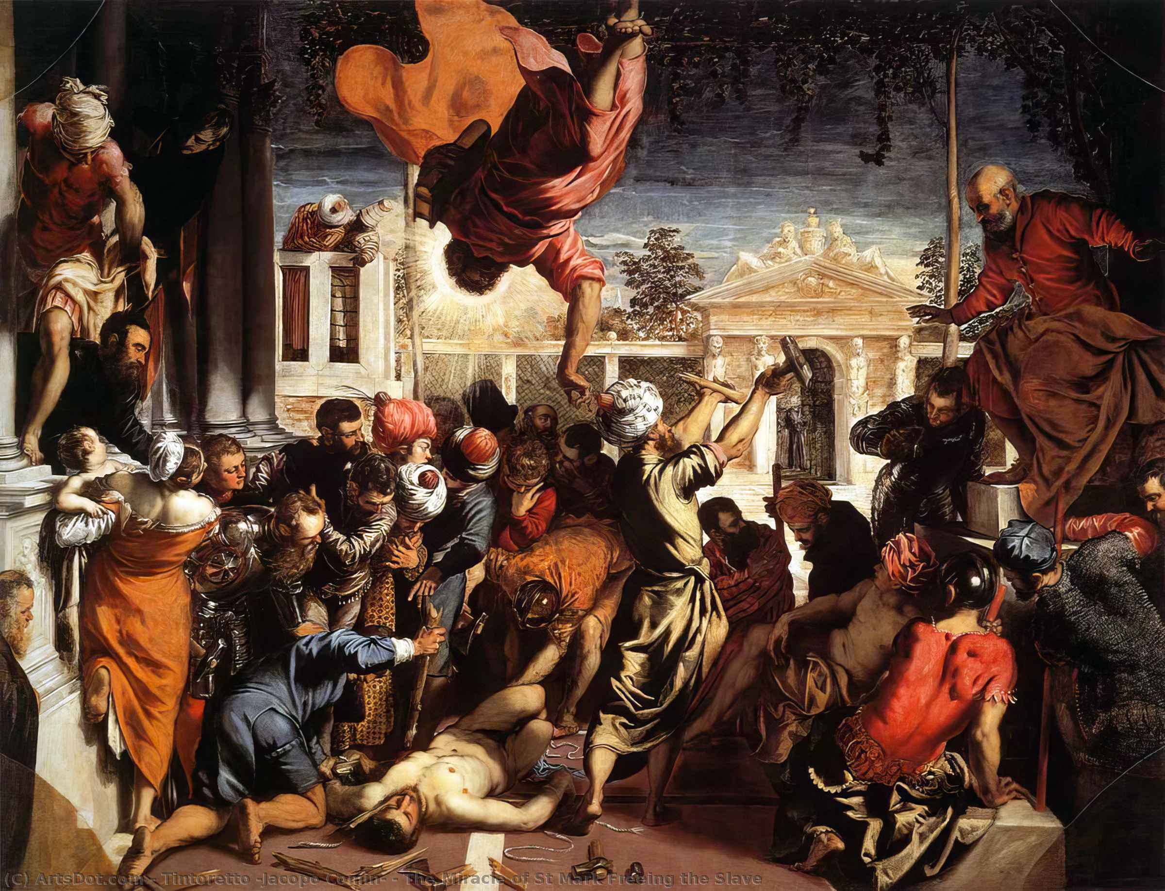 The Miracle Of St Mark Freeing The Slave — Jacopo Tintoretto