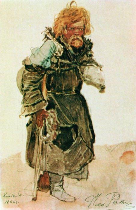 Pilgrim — Ilya Yefimovich Repin