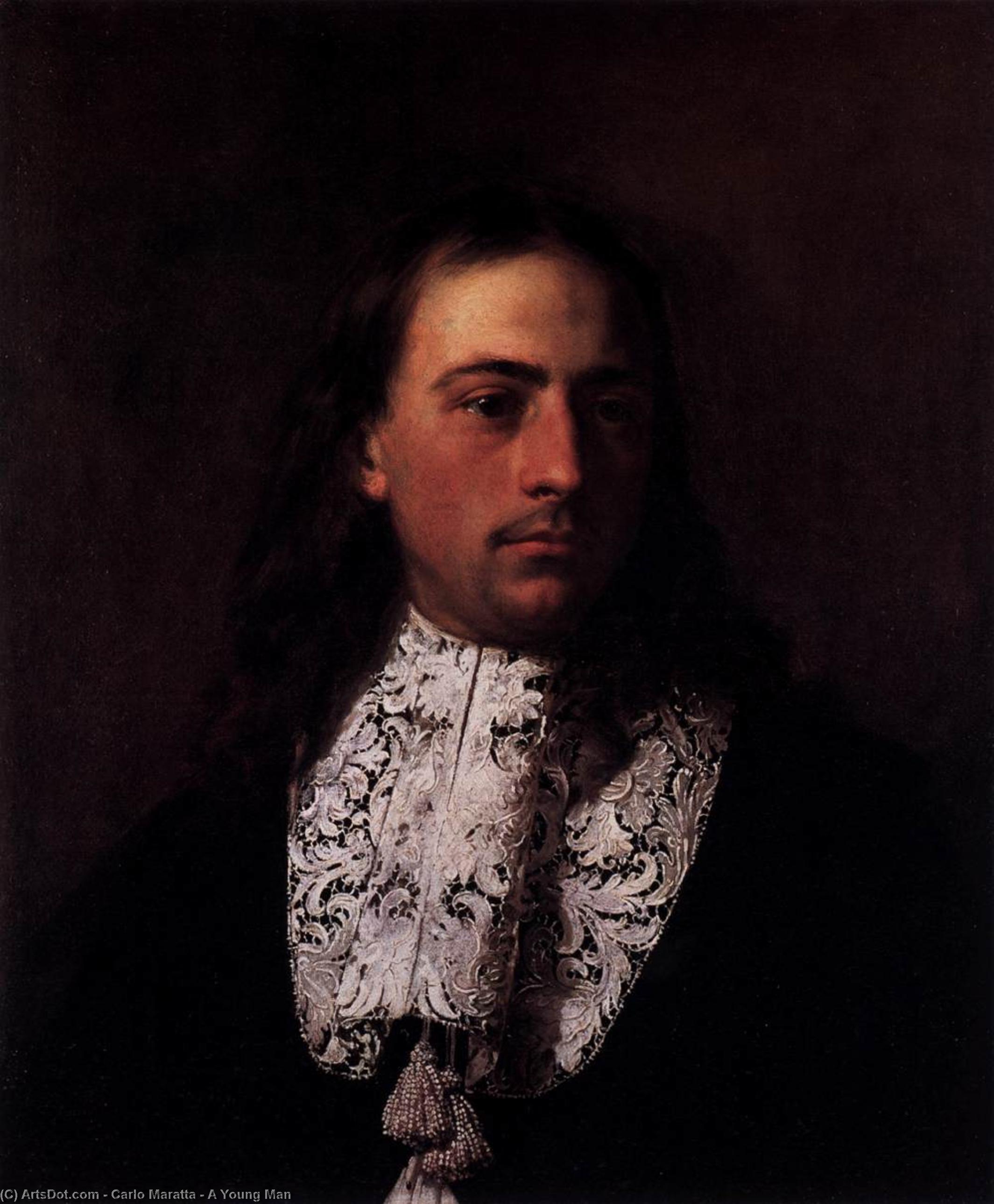 A Young Man — Carlo Maratta