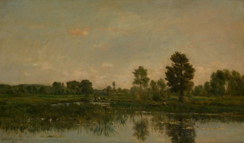 The Marsh — Charles-françois Daubigny