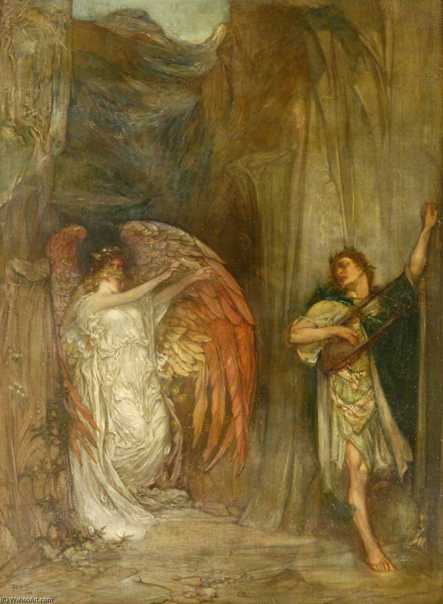 Orpheus Leaving Eurydice — Douglas Strachan