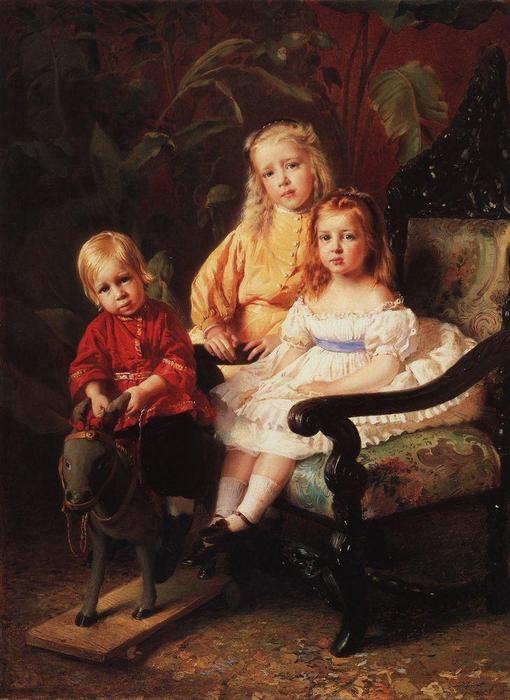 Portrait (14) — Konstantin Yegorovich Makovsky