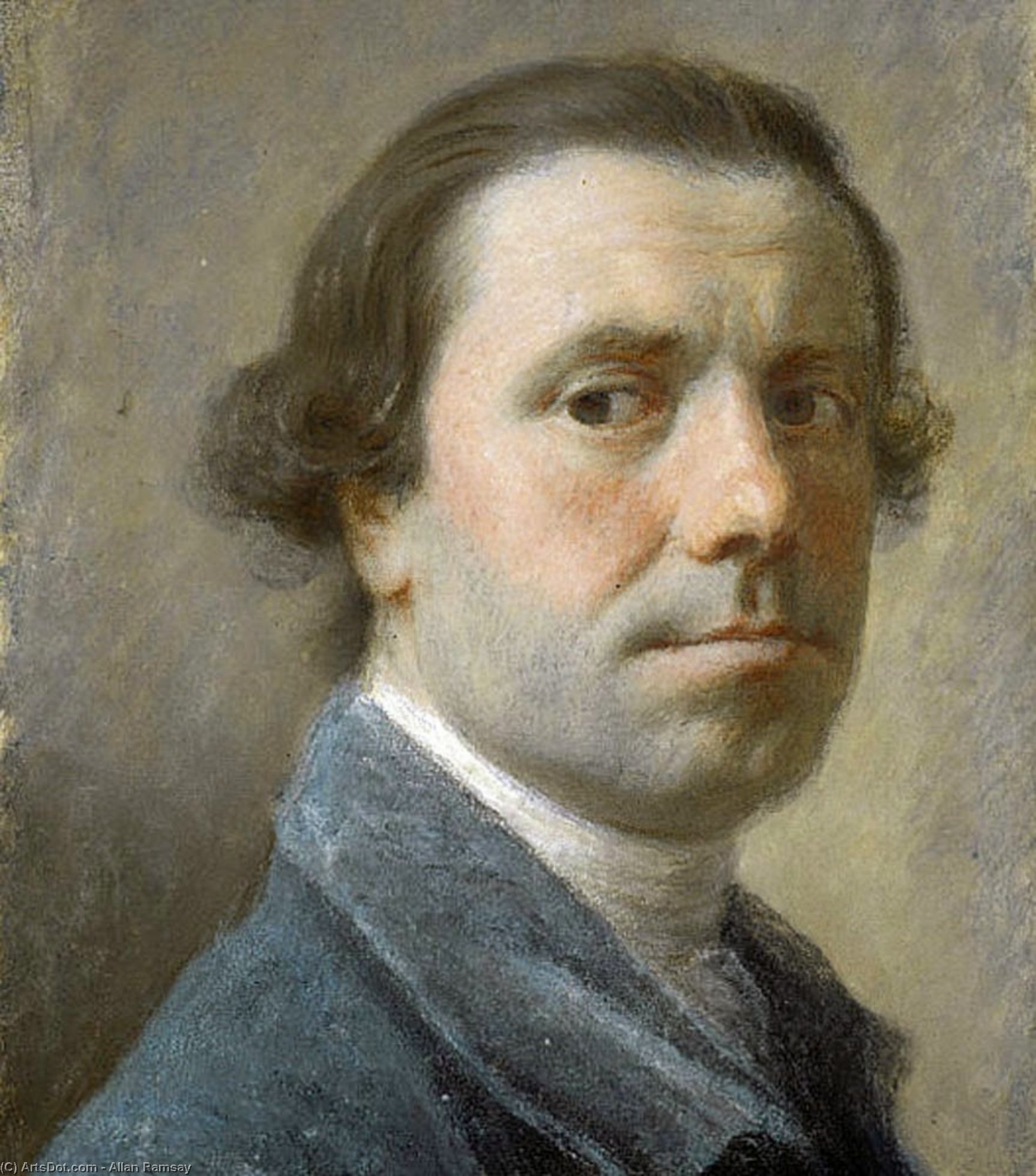 Self-portrait — Allen Ramsay