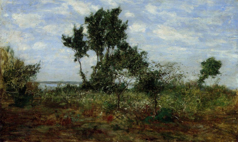 Landscape, Near Honfleur — Eugène Louis Boudin