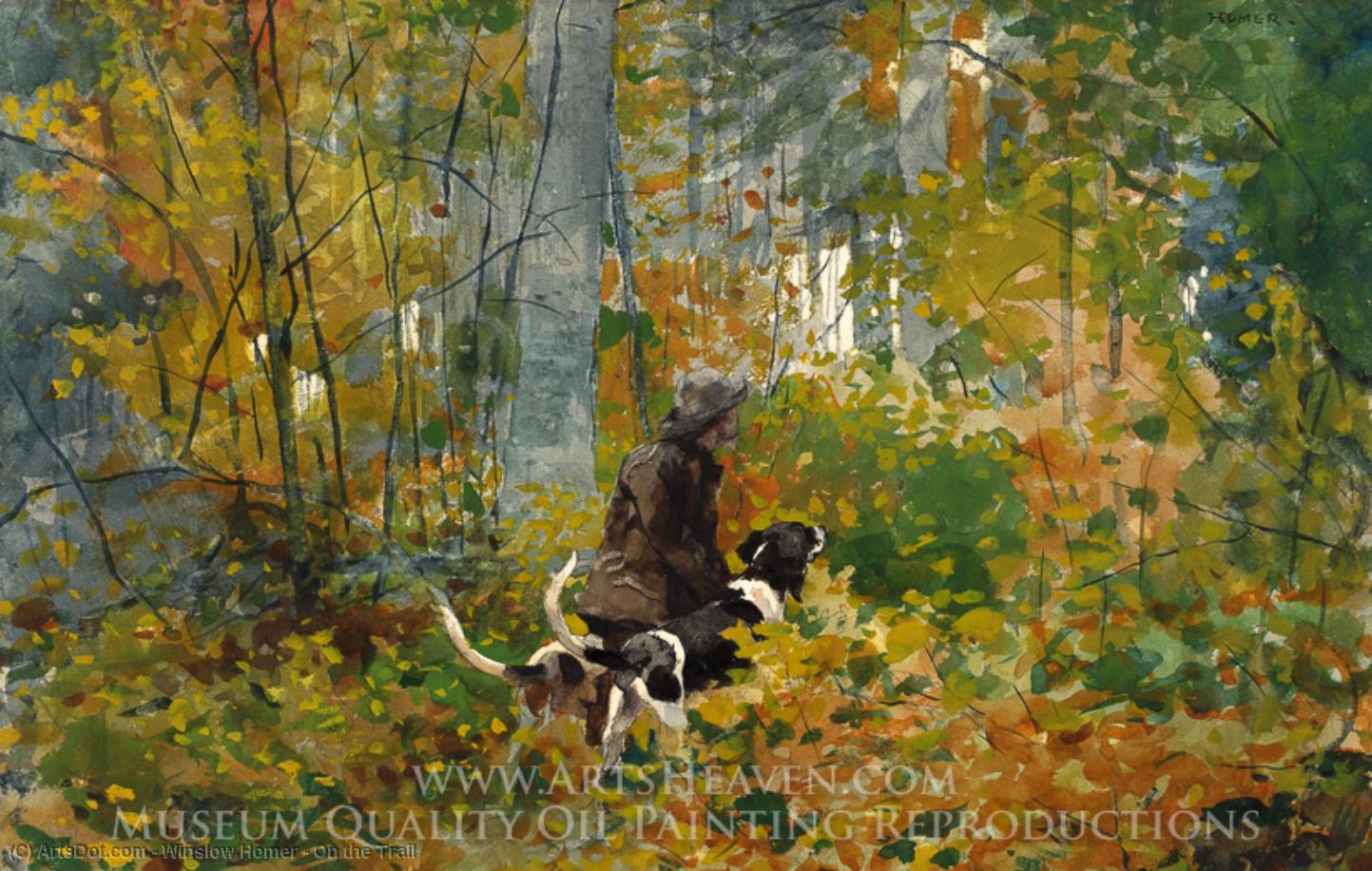 On The Trail — Winslow Homer