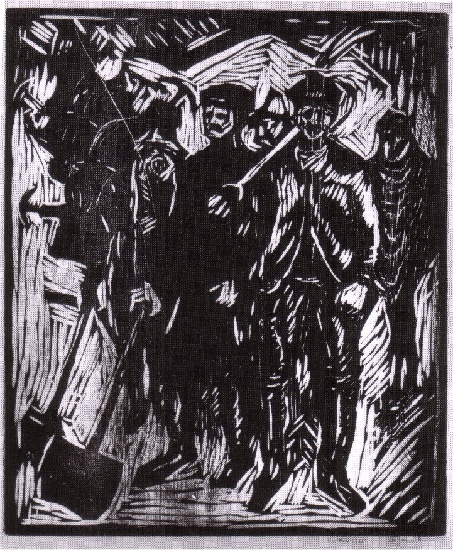 Schneeschipper — Edvard Munch