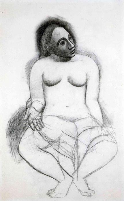 Seated Nude — Pablo Picasso