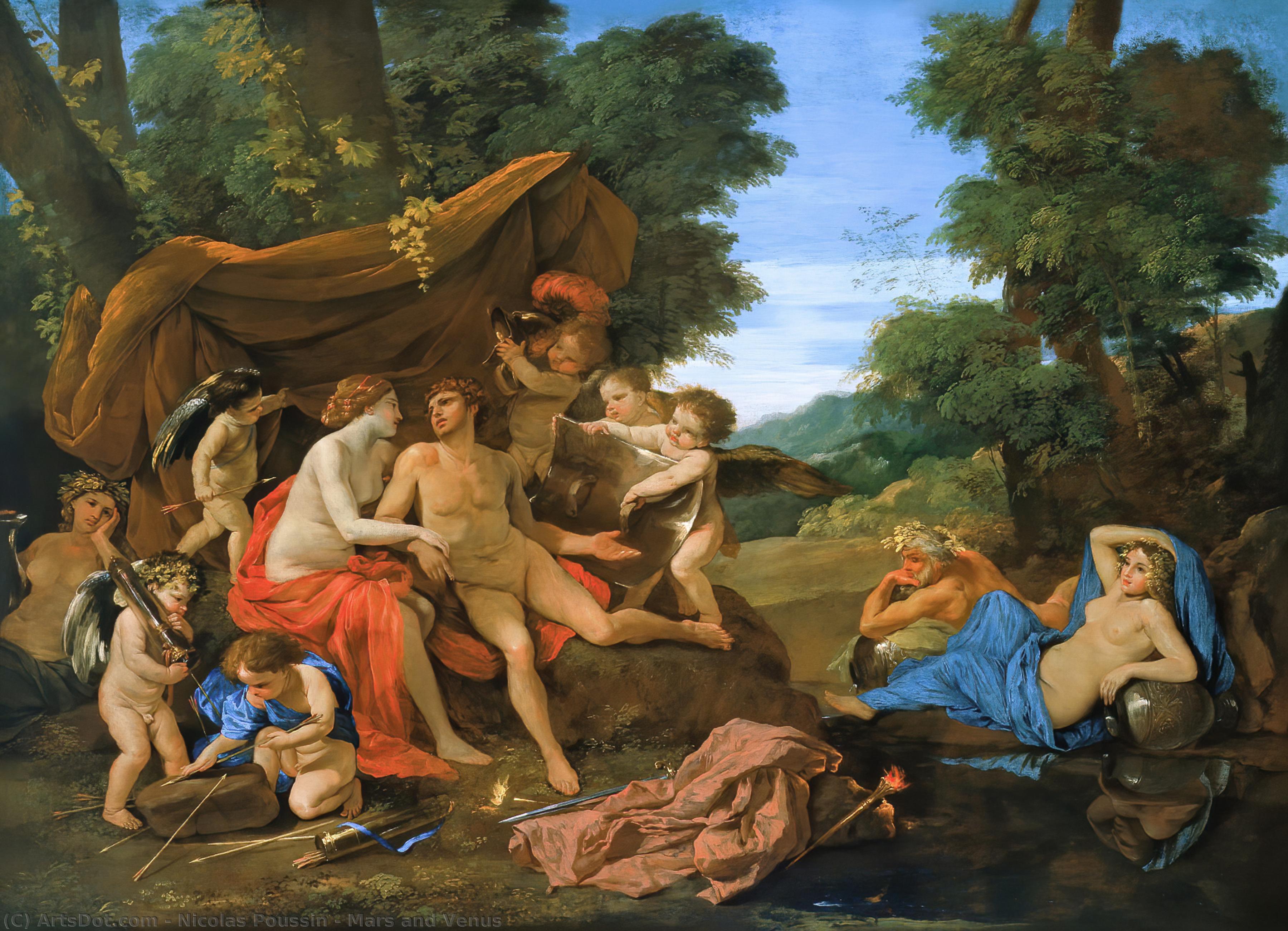 Mars And Venus — Nicolas Poussin