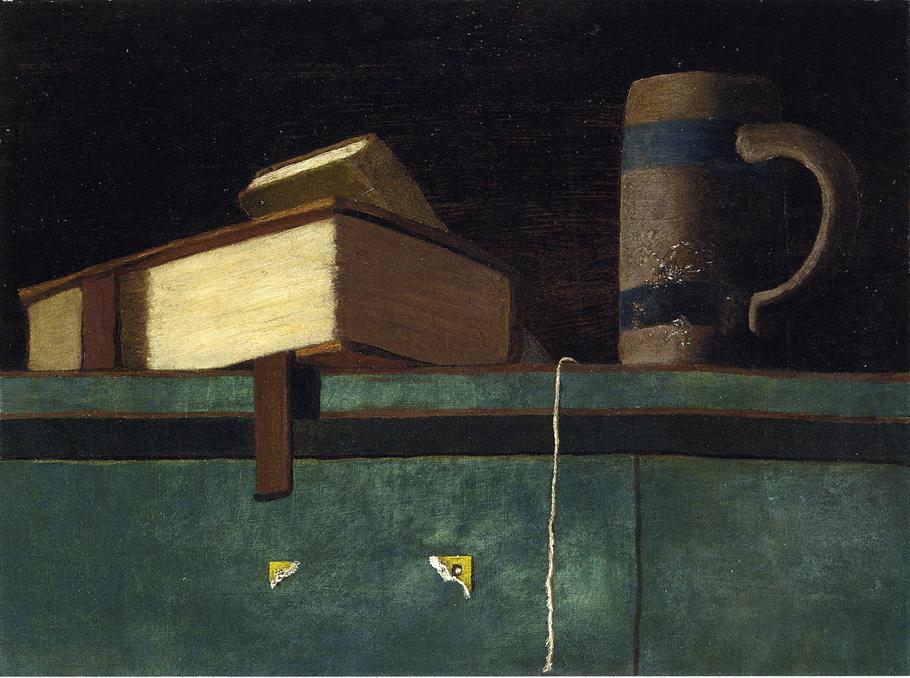 Still Life With Books And Mug — John Frederick Peto