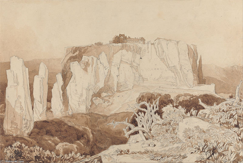 Mortain, Normandy — John Sell Cotman