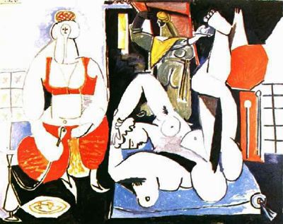 Las Mujeres De Argel 2 — Pablo Picasso