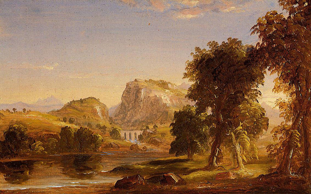 Sketch For ''dream Of Arcadia'' — Thomas Cole