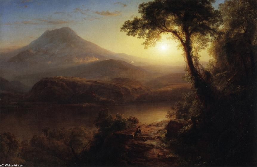 Tropical Scenery (also Known As South American Landscape) — Frederic Edwin Church