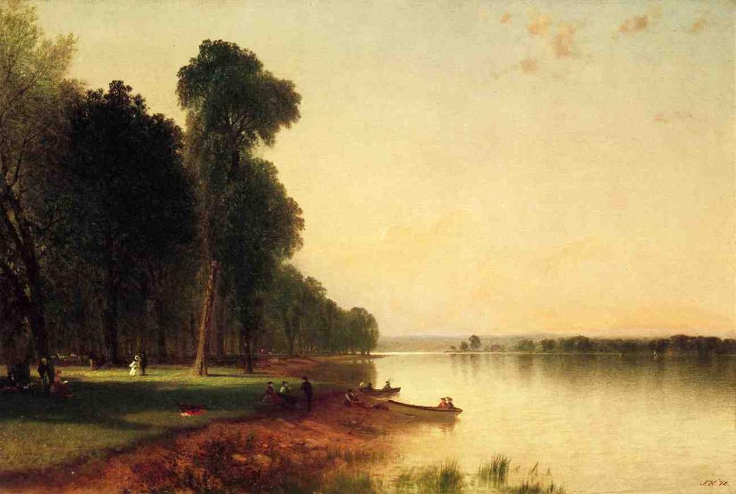 Summer Day On Conesus Lake — John Frederick Kensett