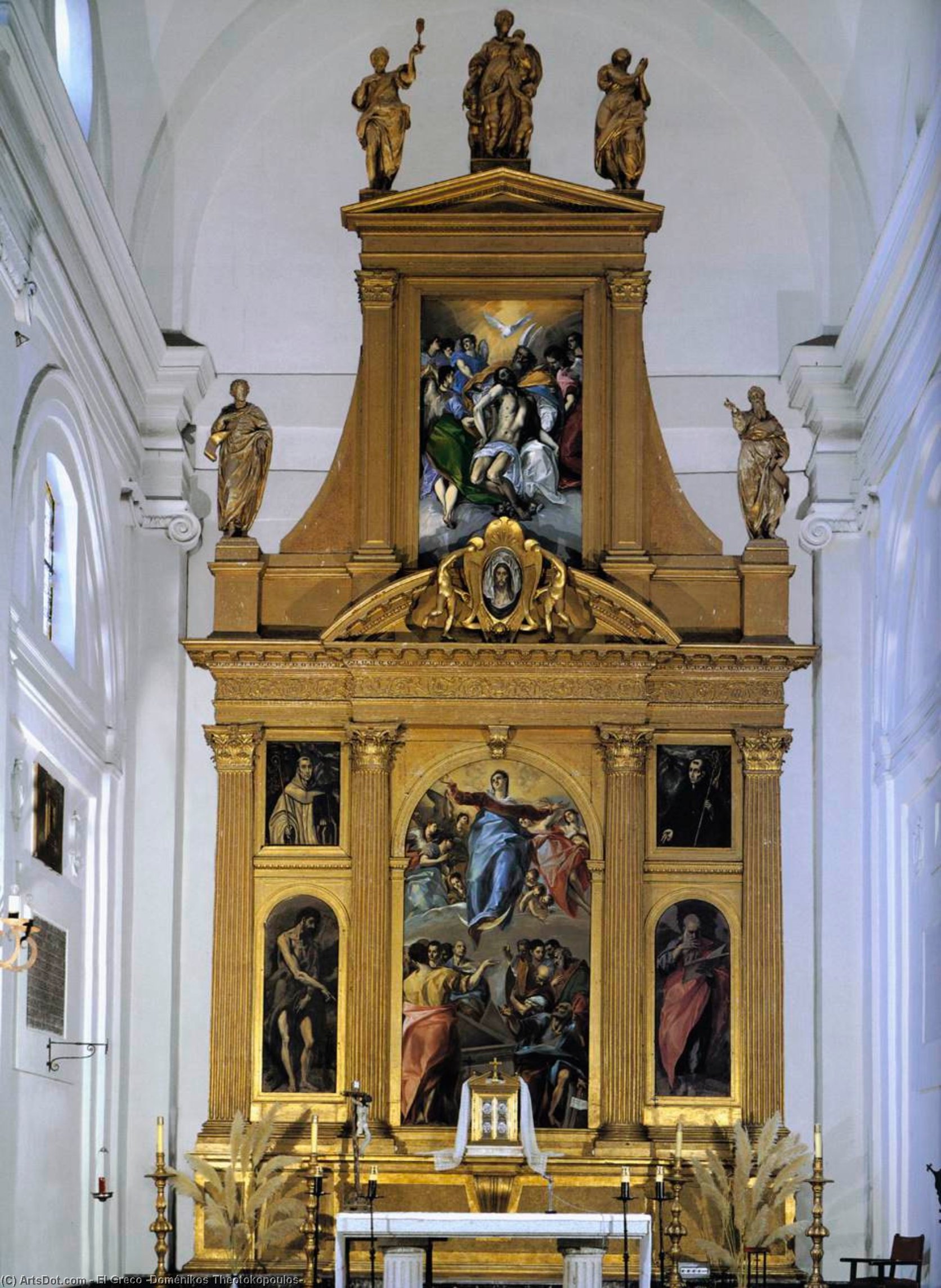 High Altar — El Greco