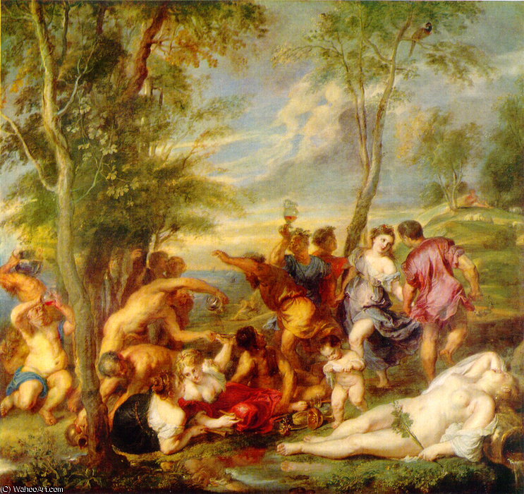 Backanal På Andros — Peter Paul Rubens