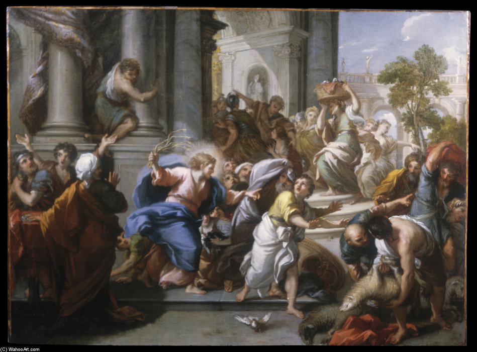 The Cleansing Of The Temple — Giuseppe Passeri