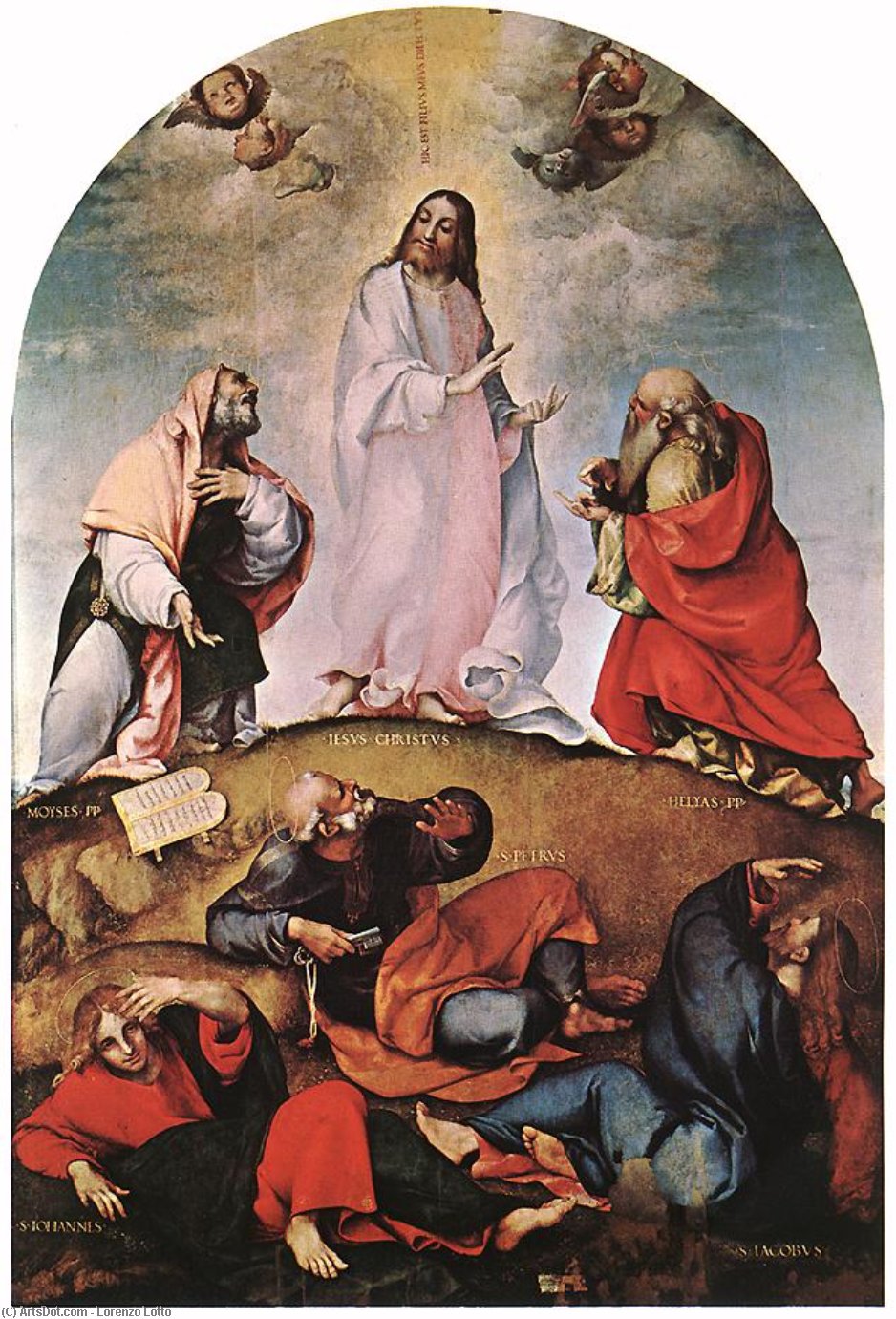 Transfiguration — Lorenzo Lotto