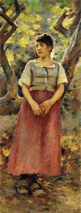 The Peasant Girl — Theodore Robinson