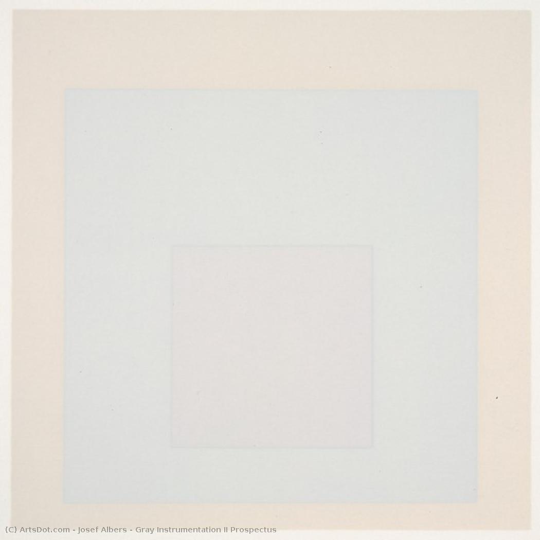 Gray Instrumentation Ii Prospectus — Josef Albers