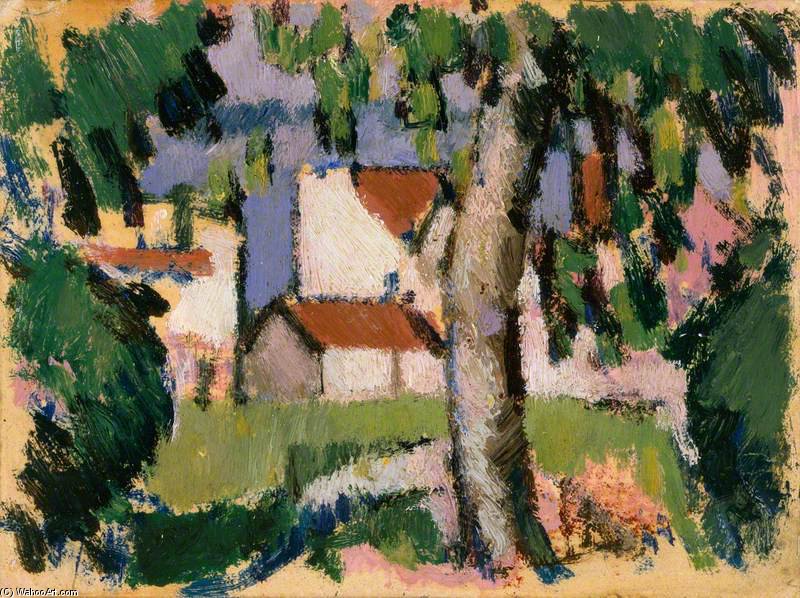 Houses In Trees — John Duncan Fergusson