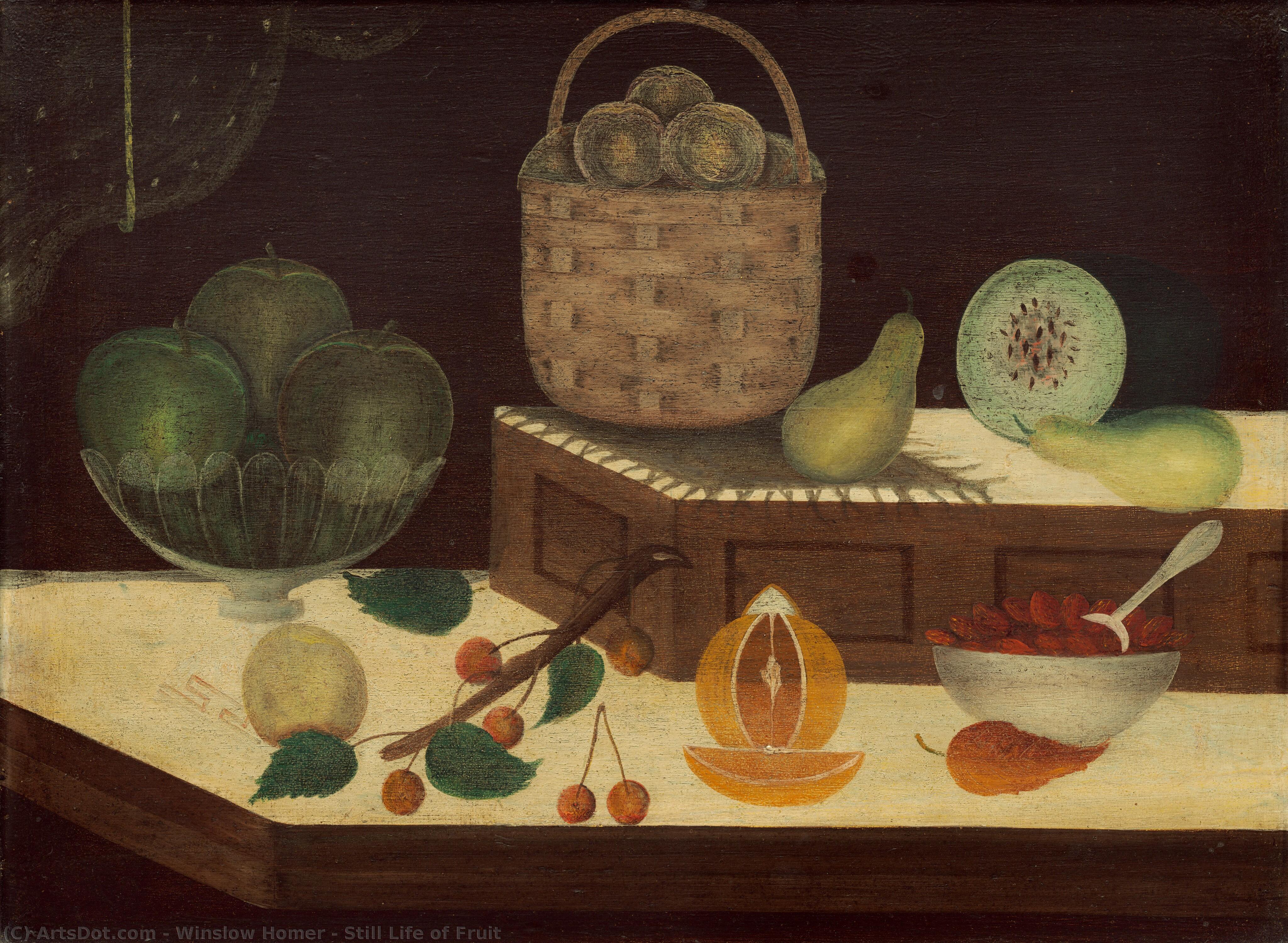 Still Life Of Fruit — Winslow Homer