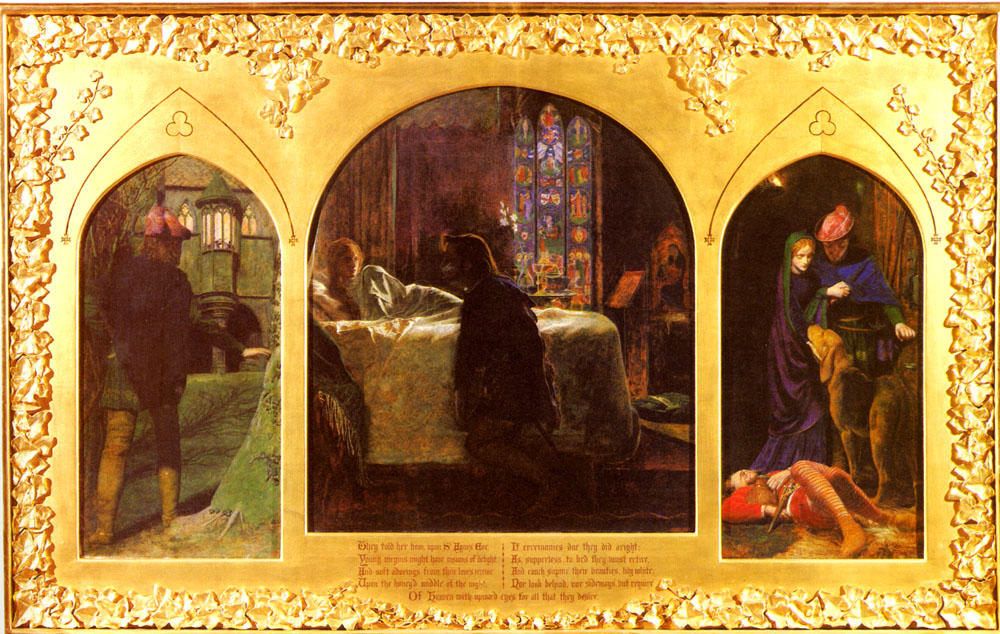 The Eve Of Saint Agnes — Arthur Hughes
