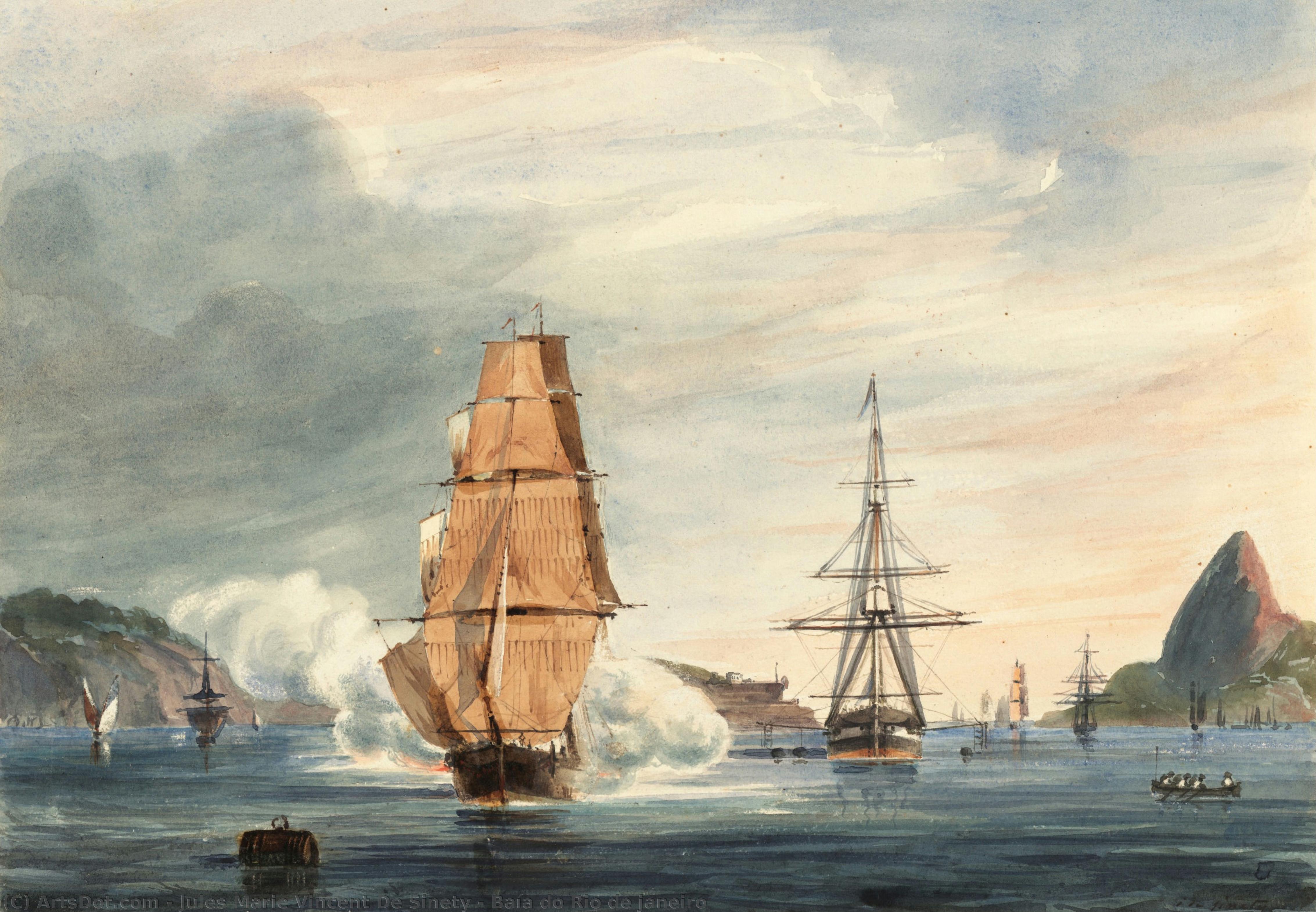 Baía Do Rio De Janeiro — Jules Marie Vincent De Sinety