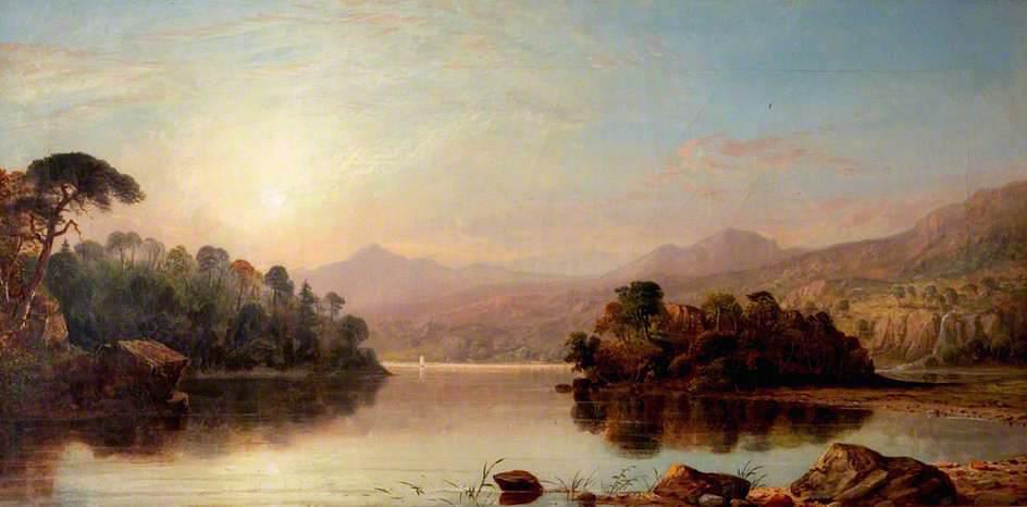 Ellen's Isle, Loch Katrine — George Frederick Buchanan