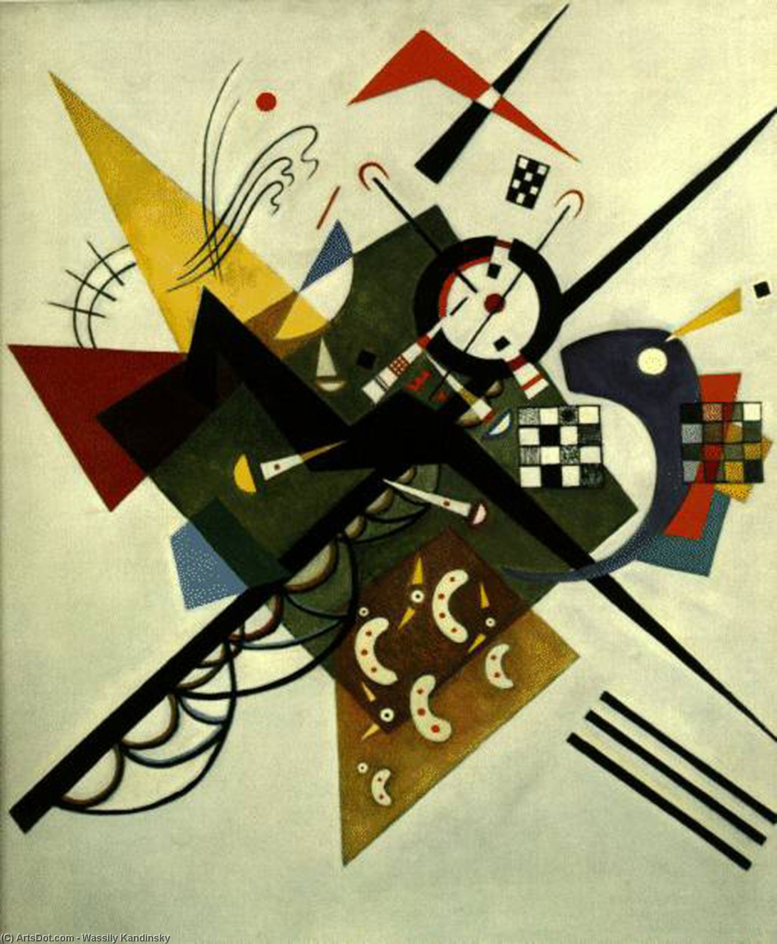 On White Ii — Wassily Wassilyevich Kandinsky