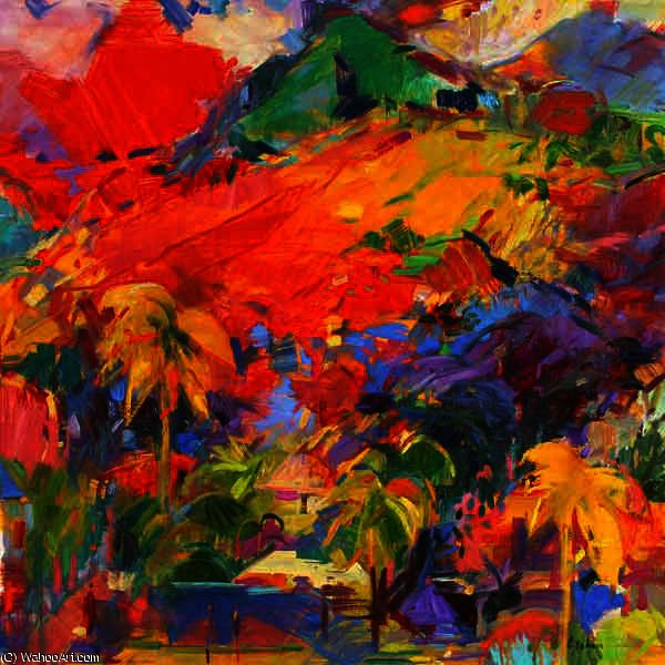 Paysage Polynesien — Peter Graham Li
