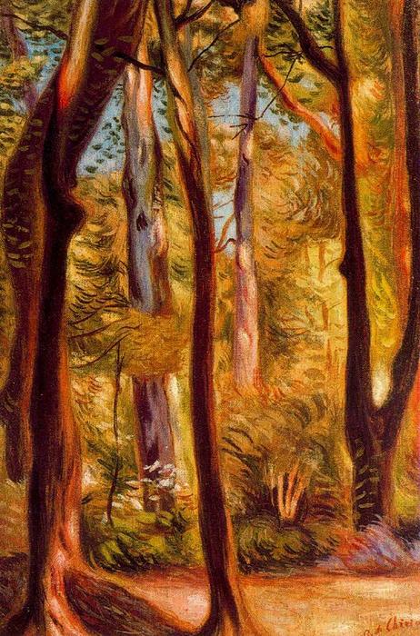 Landscape Of Cascine — Giorgio De Chirico