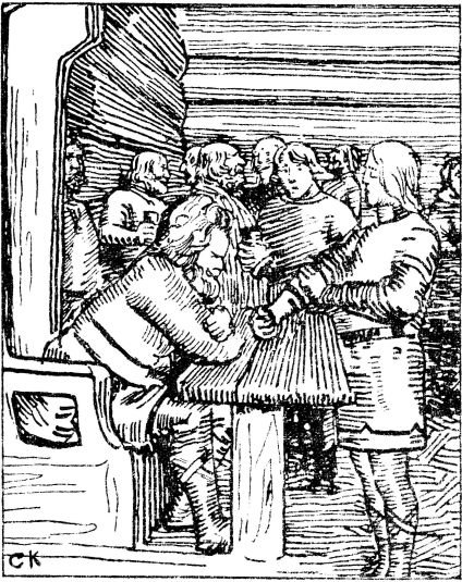 Olav Den Helliges Saga Ck — Christian Krohg