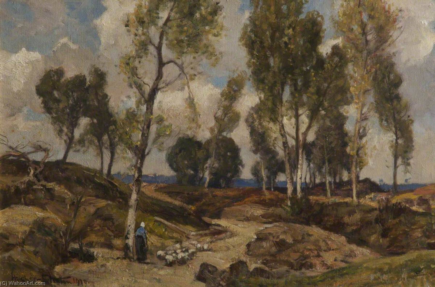 Autumn Near Hemmell — Herbert Edwin Pelham Hughes Stanton