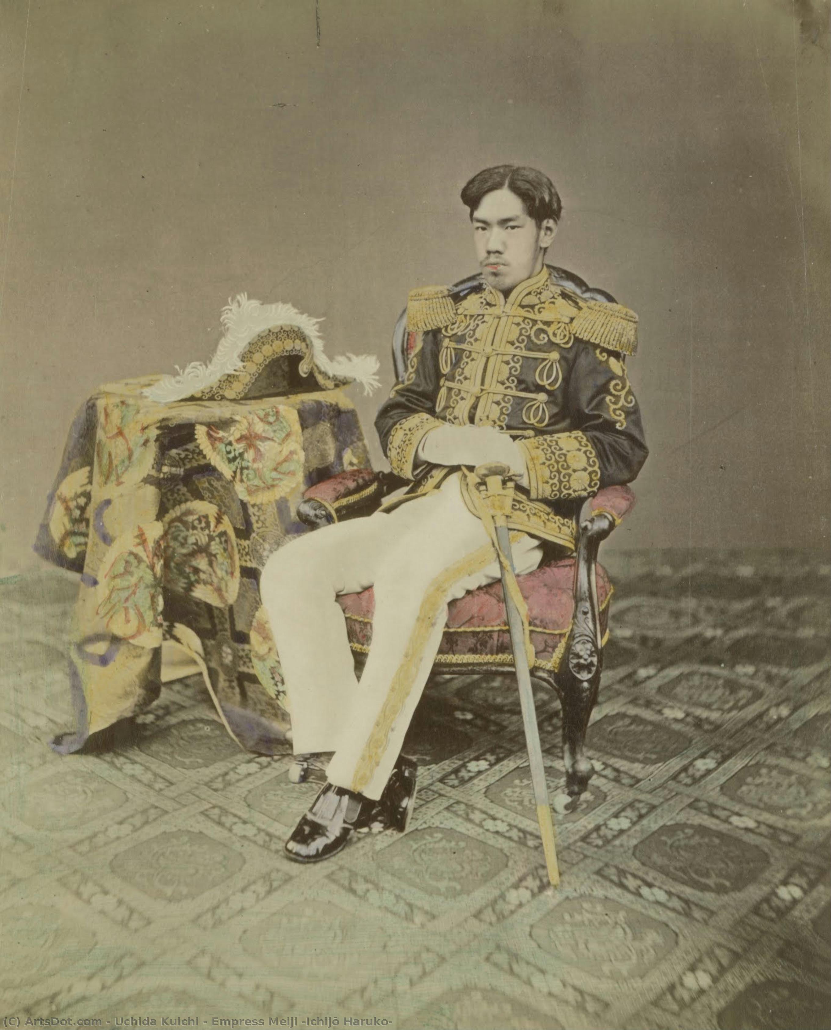 Empress Meiji (ichijō Haruko) — Uchida Kuichi