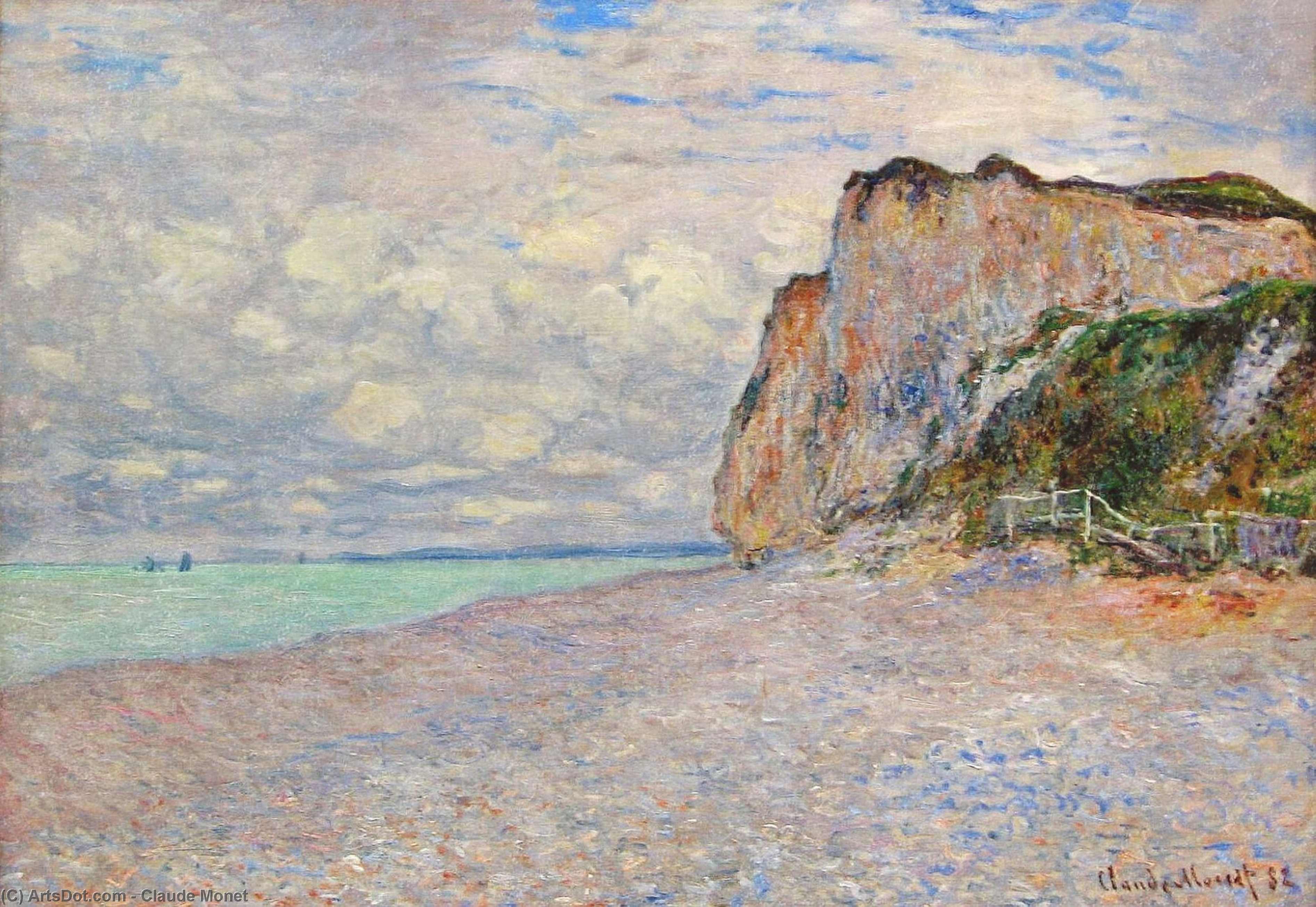 Cliffs Near Dieppe — Claude Monet