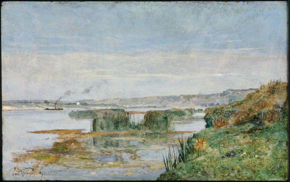 View Of Triel — Paul Camille Guigou