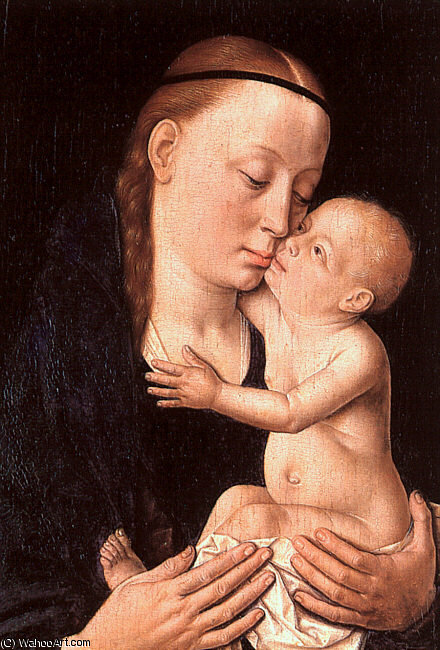 Virgin And Child, Tempera And Oil On Wood, Metropol — Dieric Bouts