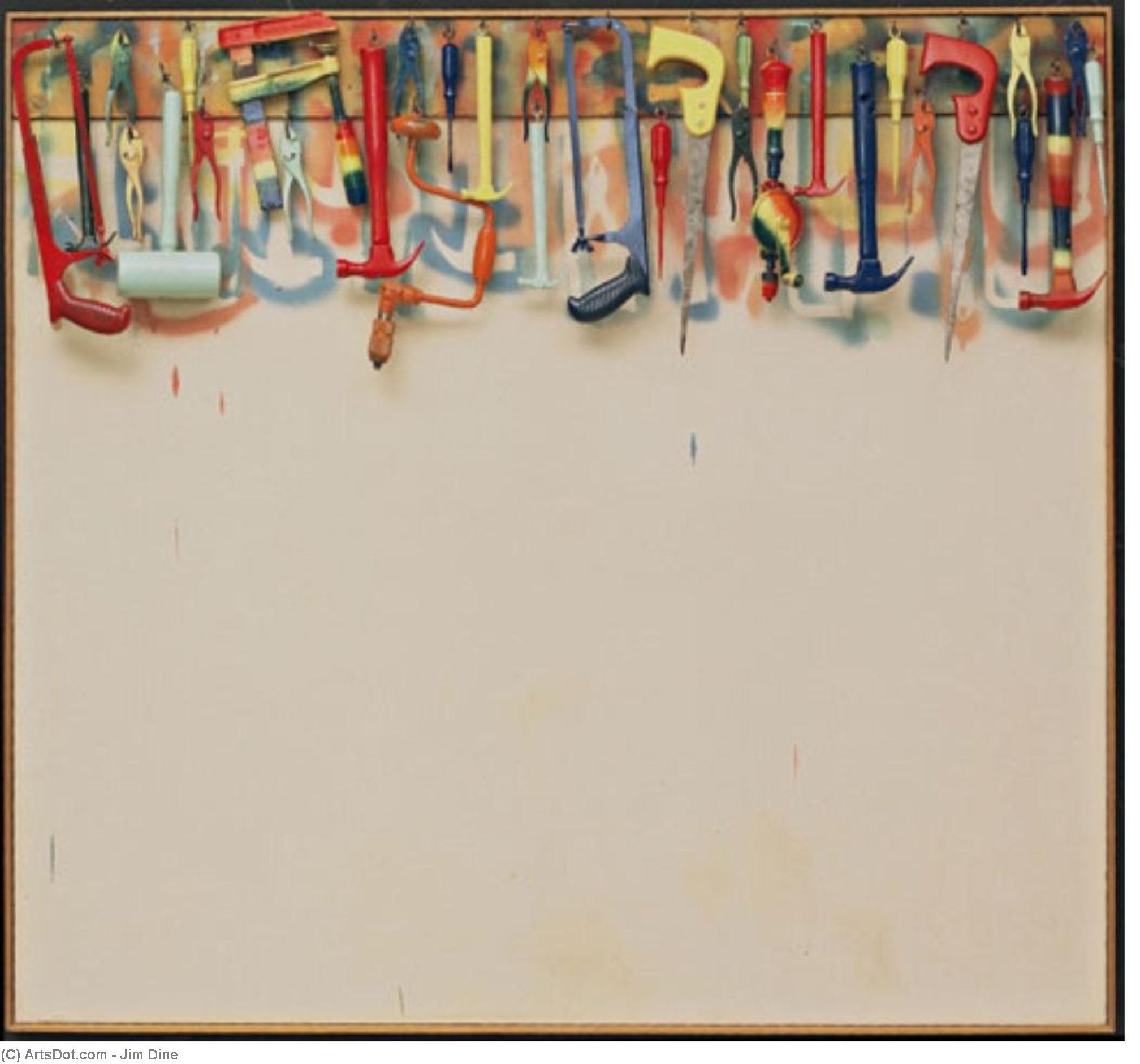 Five Feet Of Colorful Tools — Jim Dine