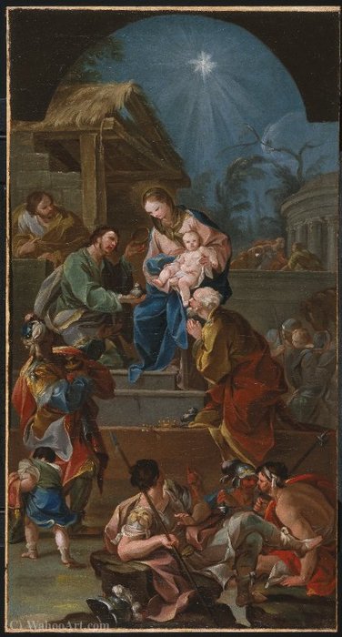 The Adoration Of The Magi — Antonio González Velázquez