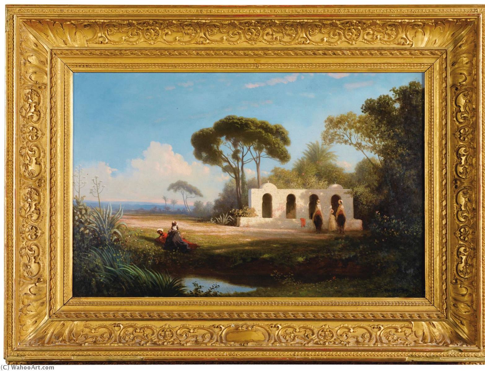 Fontaine À Bab El Oued — Charles Théodore Frère Dit Frère Bey