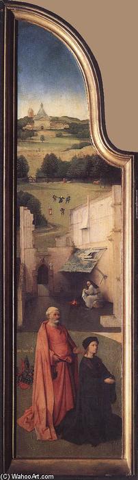 St Peter With The Donor (left Wing) — Hieronymus Bosch