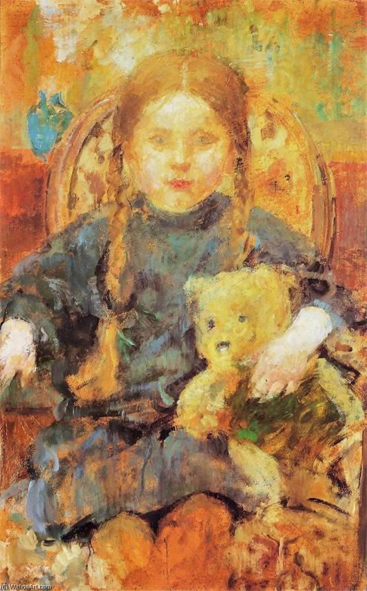 Girl With A Teddy Bear — Olga Bozna Ska