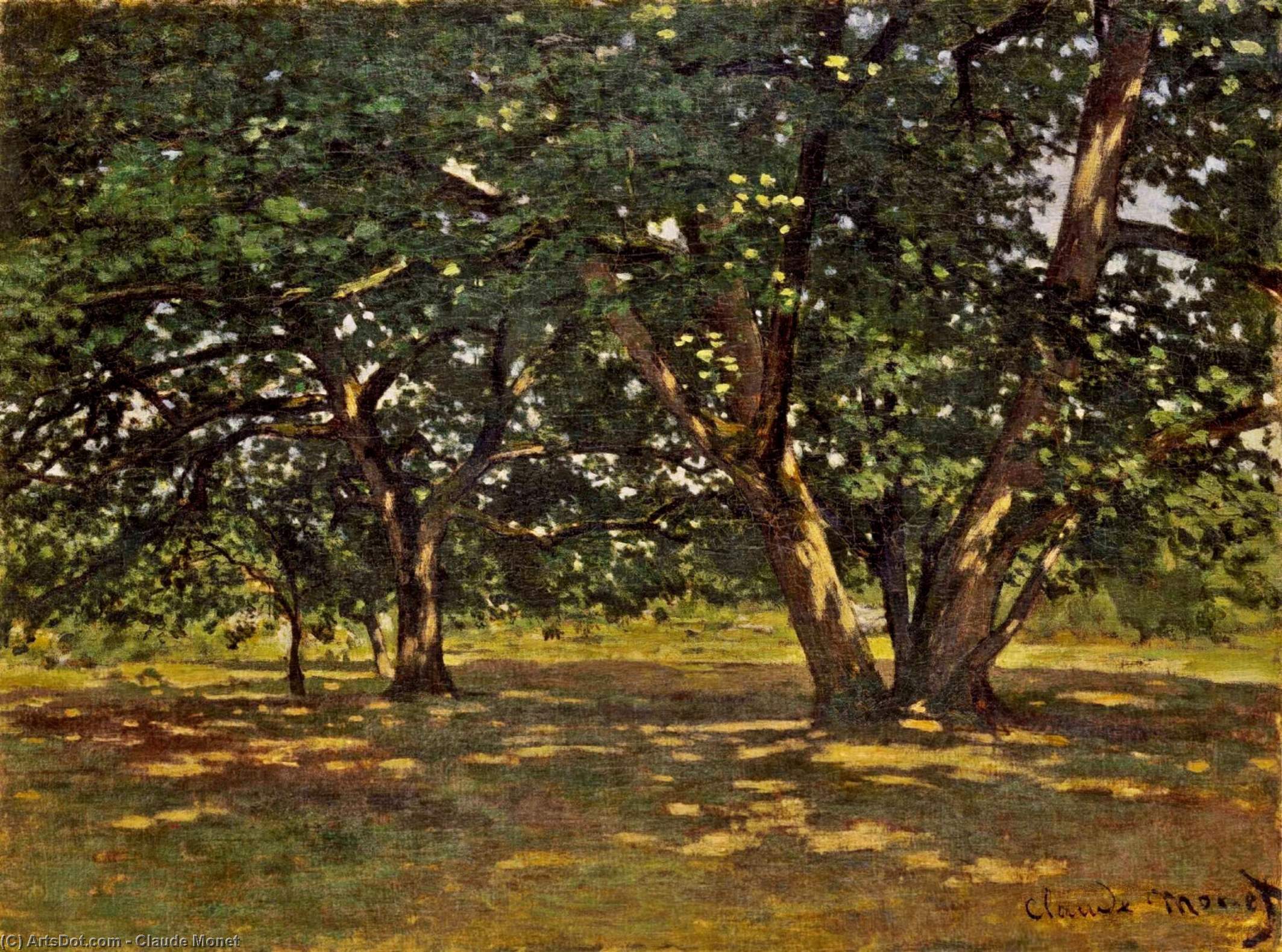 Fontainebleau Forest — Claude Monet