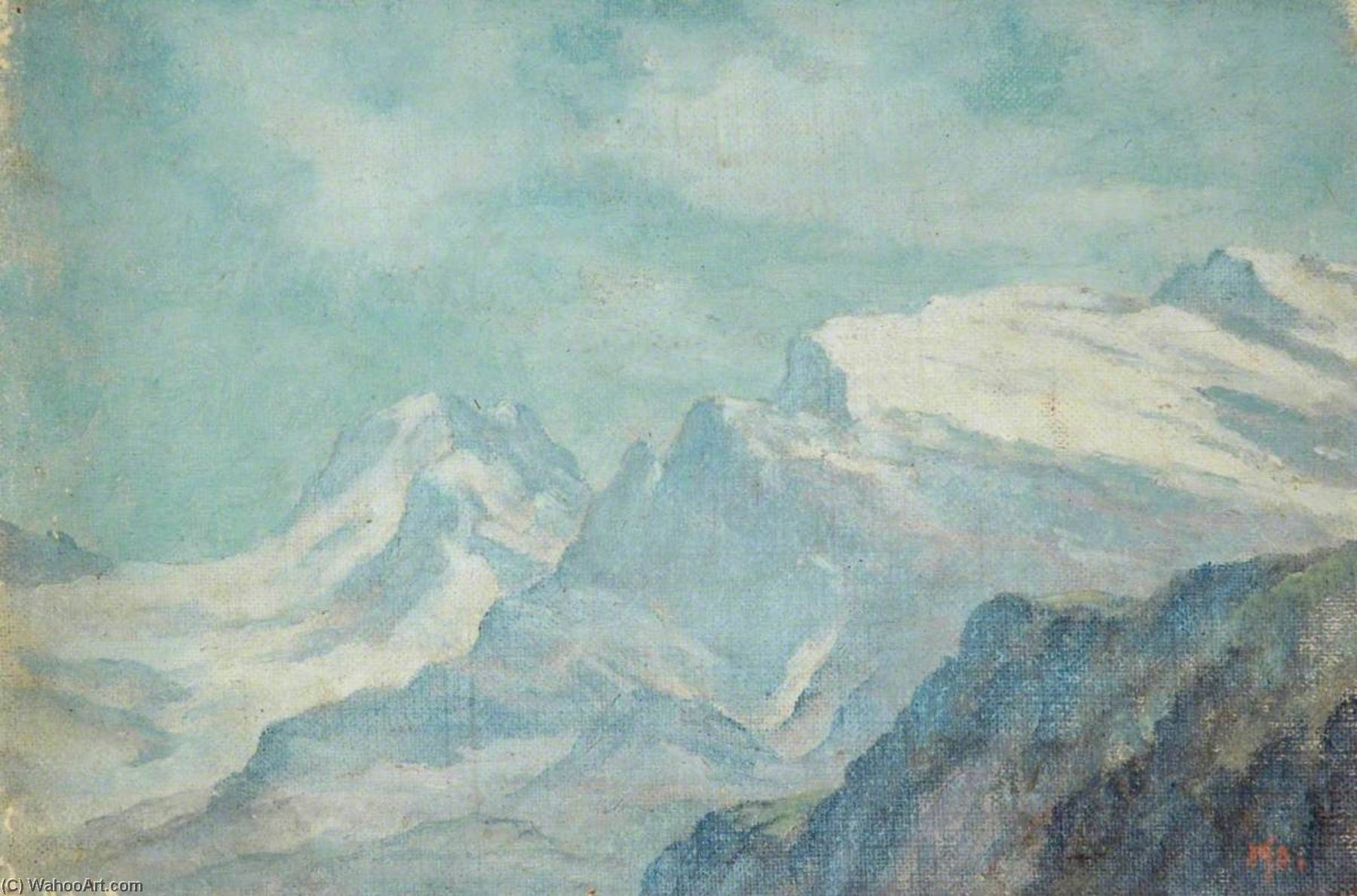Mountainous Landscape — Arnold Priestman