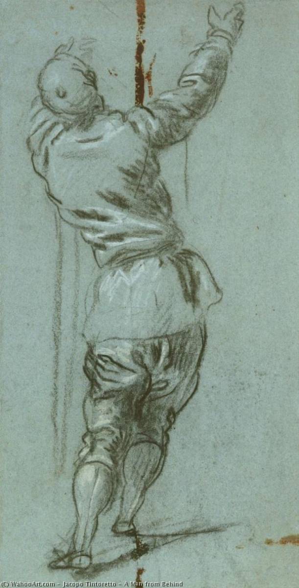 A Man From Behind — Jacopo Tintoretto