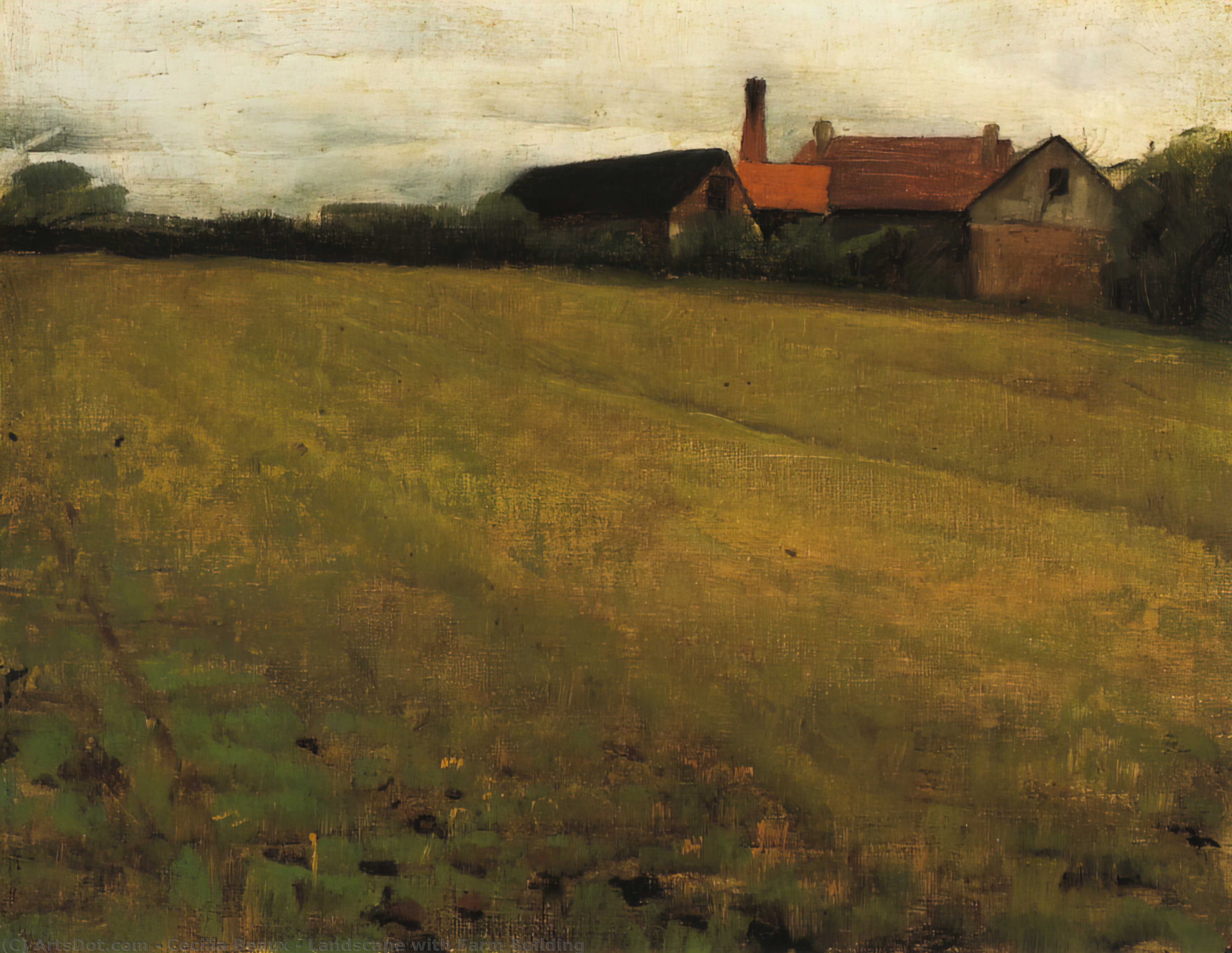 Landscape With Farm Building — Cecilia Beaux